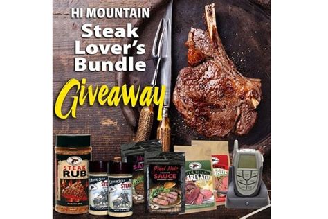 Hi Mountain Seasonings Announces its “Steak Lover’s Bundle Giveaway”