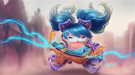 Wallpaper : illustration, anime, League of Legends, Sona League of ...