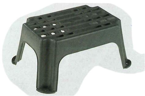 Step tread caravan, plastic, 41x26x22cm, grey | Caravan Steps | Caravan ...