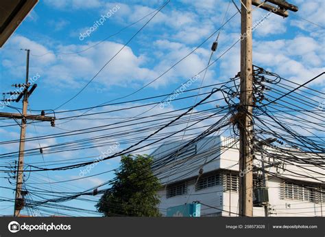 Power Poles Power Lines Stock Photo by ©YAYImages 258573028