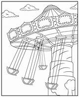 Amusement Rides Coloring Pages sketch template