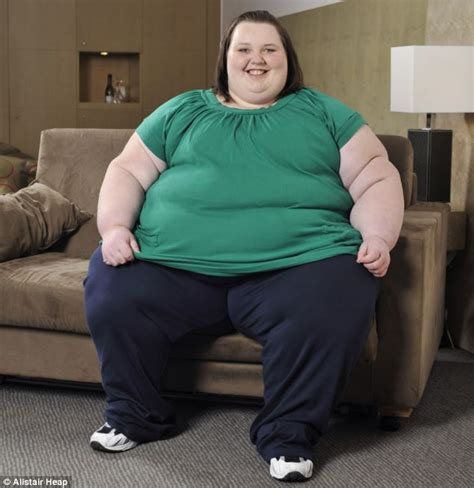 Hello Celebrity: How the 63 stone teenager who had to be cut from her ...