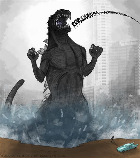 Godzilla Roar by Transypoo on DeviantArt