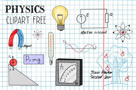 Physics Clipart Free Graphic by Free Graphic Bundles · Creative Fabrica