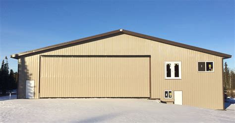 Alaska Steel Airplane Hangar - Worldwide Steel Buildings