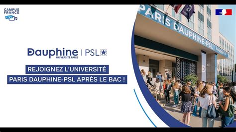 L’Université Paris Dauphine-PSL sur Campus France Live ! - YouTube