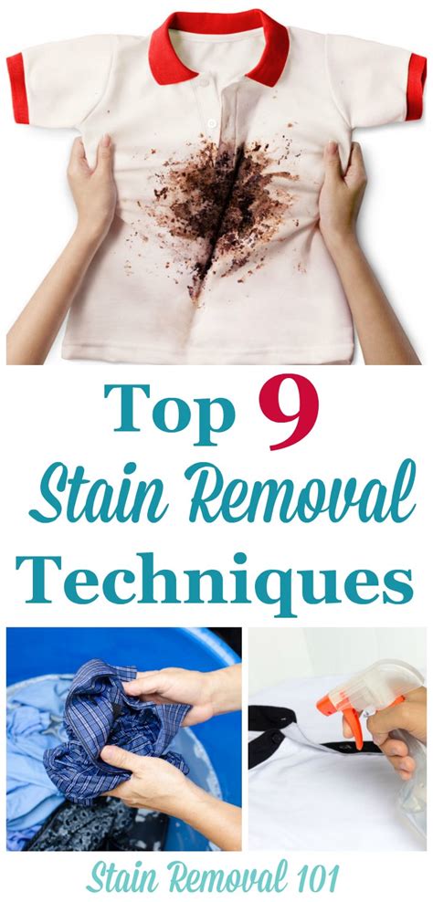 Top 9 Stain Removal Techniques For Effectively Removing Stains