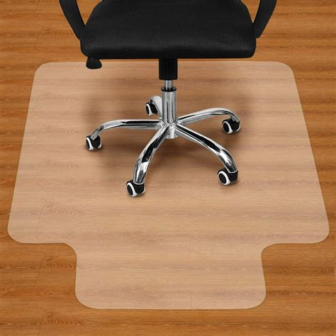 Office Chair Mat for Hardwood Floor - 36"x48" Clear PVC Desk Chair Mat - Heavy Duty Floor ...