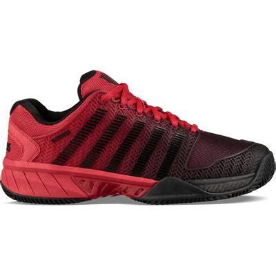 K-Swiss Mens Hypercourt Express HB Tennis Shoes - Lollipop/Black - Tennisnuts.com