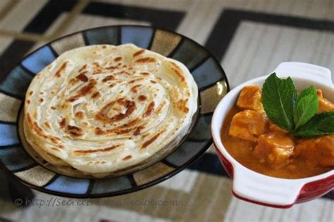 How to make Malabari Parotta or Kerala Parotta (Without egg) - Indian Recipes, Vegetarian Recipes