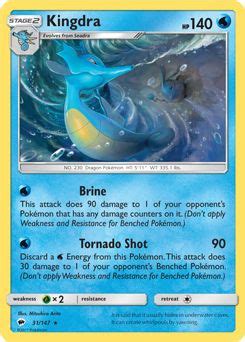 Serebii.net Pokémon Card Database - Burning Shadows - #31 Kingdra