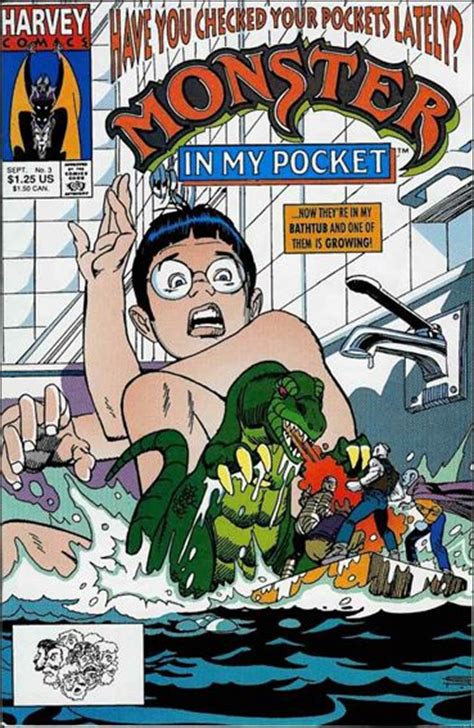 Monster in My Pocket 3 A, Sep 1991 Comic Book by Harvey