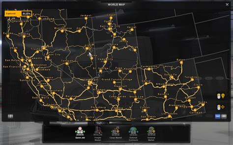 American Truck Simulator Full Map | Images and Photos finder