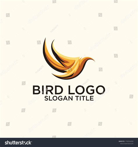 Colorful Bird Logo Design Vector Illustration Stock Vector (Royalty Free) 1750554350 | Shutterstock