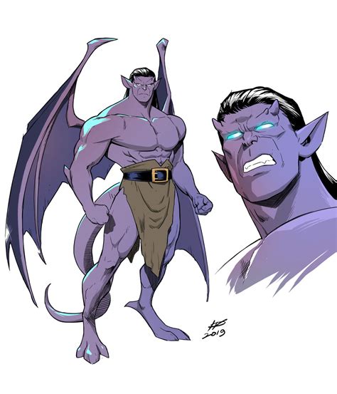 ArtStation - Gargoyles - Goliath and Hudson