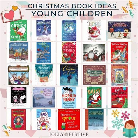 Christmas Books For Kids: 24 Book Ideas For 5-8 Year Olds - Jolly Festive