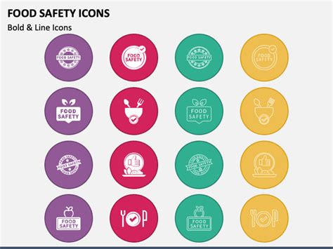 Food Safety Icons for PowerPoint and Google Slides - PPT Slides