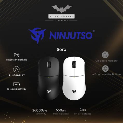 Ninjutso Sora Wireless Gaming Mouse, Computers & Tech, Parts & Accessories, Mouse & Mousepads on ...