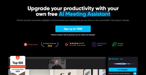 Fathom AI Zoom Assistant - Easy With AI