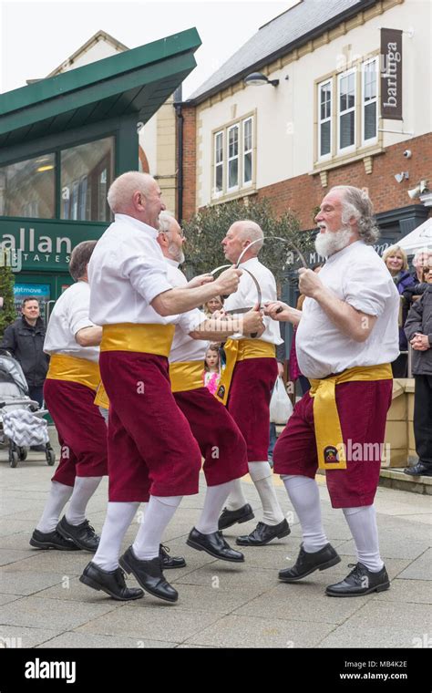 The 51st Northumbrian Gathering at Morpeth, Northumberland, UK in April 2018. Traditional ...