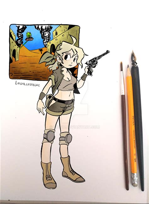 Metal Slug - Eri Kasamoto by loigiu on DeviantArt