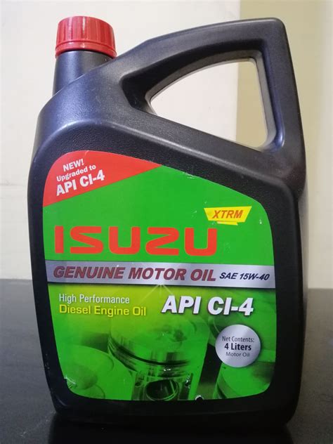 ISUZU GENUINE MOTOR OIL SAE 15W-40 | Lazada PH