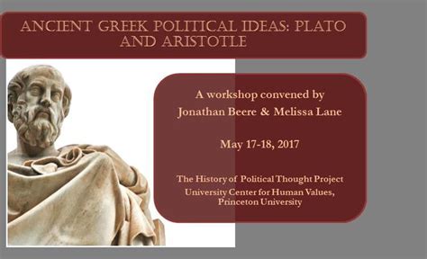 Ancient Greek Political Ideas: Plato and Aristotle | University Center for Human Values