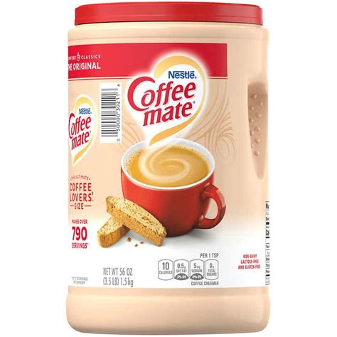 Coffee Mate Powder Creamer Nutrition Facts – Runners High Nutrition