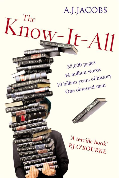 The Know-It-All | How to know, Know it all, Book worth reading