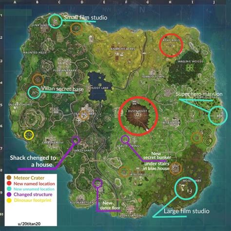 [Spoiler] Every new major change to the Battle Royale map : r/FortNiteBR