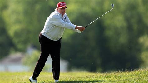 Donald Trump Filmed Shanking One Of The Worst Golf Shots Ever