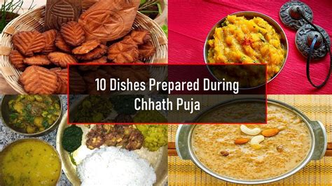 10 Dishes Prepared During Chhath Puja | छठ पूजा Food - YouTube