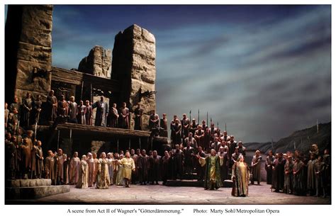 Götterdämmerung - Traditional Met Opera Production. | Metropolitan opera, Classical music, Opera