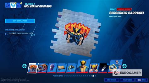 Fortnite Wolverine skin: How to unlock Wolverine and the Classic Wolverine variant by completing ...