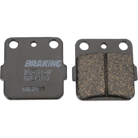 Braking SM1 Semi-Metallic Brake Pads (686SM1) - Walmart.com - Walmart.com