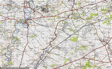 Historic Ordnance Survey Map of Allington, 1940