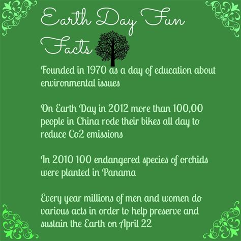 Earth Day Facts 2016, Earth Day 2016 Fun Facts & History | Earth day ...