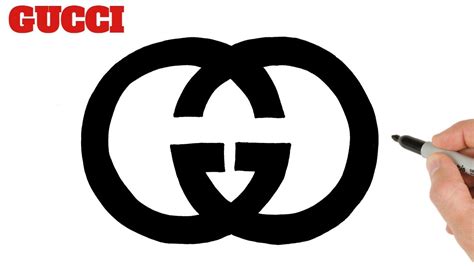 Comment dessiner le logo Gucci facilement | Dessins de logos célèbres ...