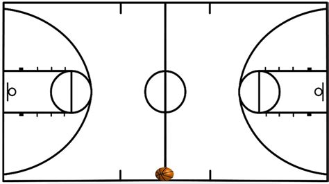 Basketball Court Diagram Printable - Customize and Print