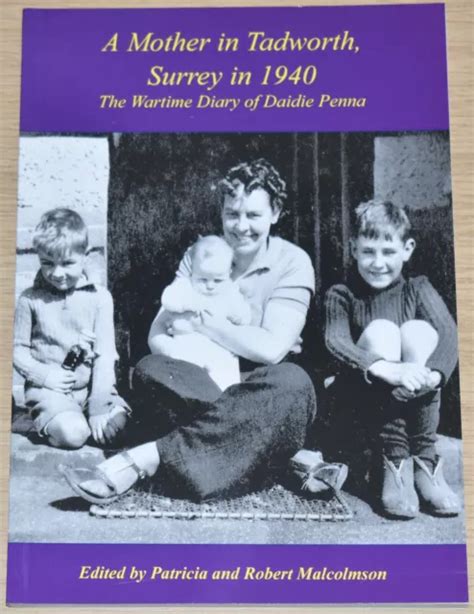 TADWORTH SURREY WW2 - Local Woman Wartime Diary 1940 Second World War ...