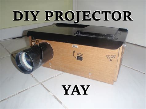 DIY Homemade Multimedia Projector