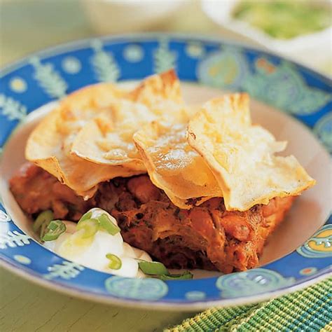 Southwestern Beef Tortilla Casserole | Cook's Country Recipe