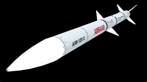 Missile aim-120 c 3D - TurboSquid 1442608