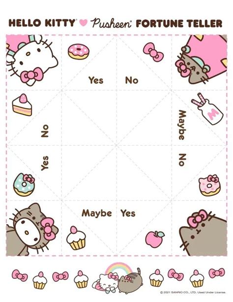 Hello Kitty x Pusheen - Sanrio | Diy hello kitty, Hello kitty crafts ...