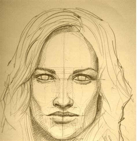 Pencil Drawing Techniques For Beginners The Technique Of Portrait Pencil Drawing For Beginner ...