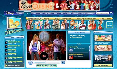 Disney Channel Websites from the 2000s : r/nostalgia