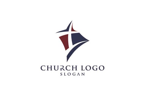 Church Logo Modern Vector Graphic by 7lungan · Creative Fabrica