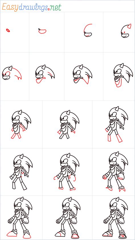 How To Draw Sonic The Hedgehog Picture By Blade360 Drawingnow | Images ...