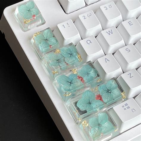 Green Keycaps Keycaps Cute Resin Keycap Keycaps Set Custom - Etsy | Resin diy, Keyboard, Gamer ...