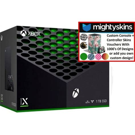 Microsoft Xbox Series X 1TB Console, Black - Custom Skins Bundle, Walmart Exclusive - Walmart.com